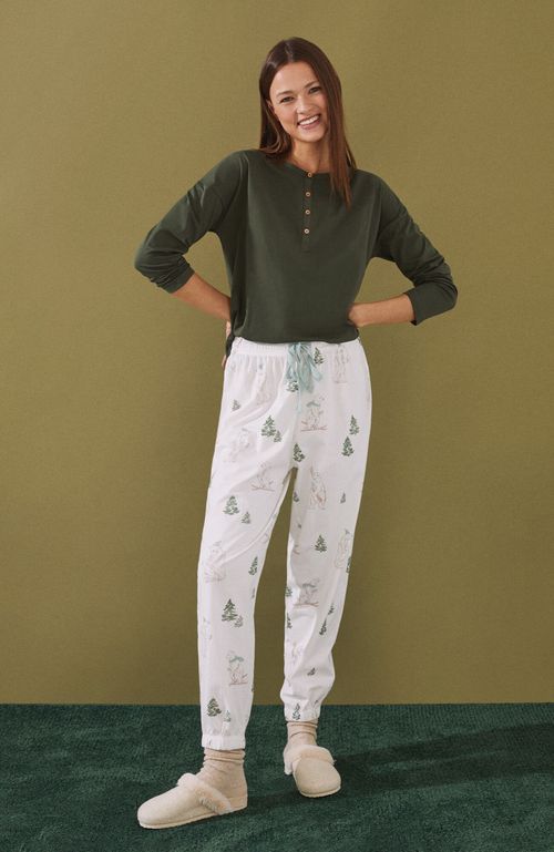 Polera Women'Secret Mix And Match Mountain Kaki Medio