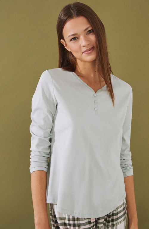 Polera Women'Secret Mix And Match Mountain Verde