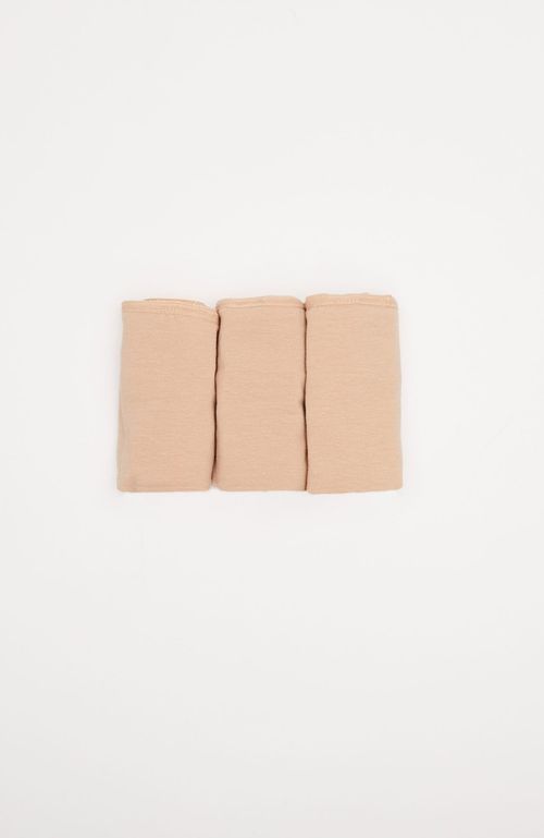 Calzón Pack 3 Women'Secret Beige