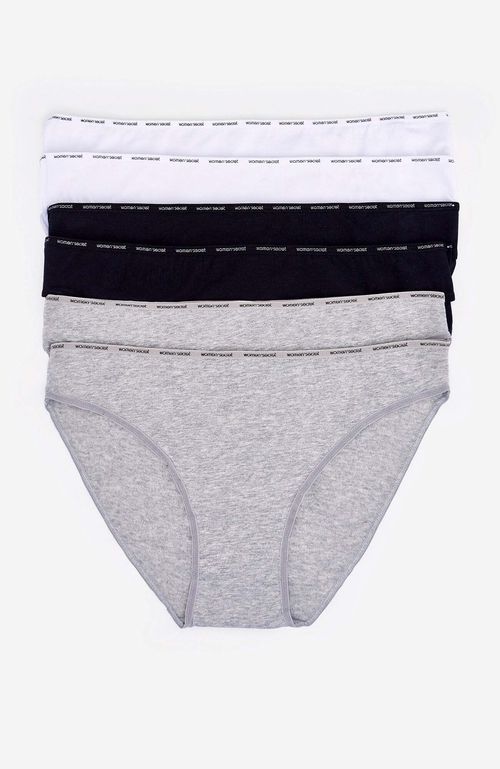 Pack 6 Calzones Bikini Algodón Multicolor Women'Secret My Essentials
