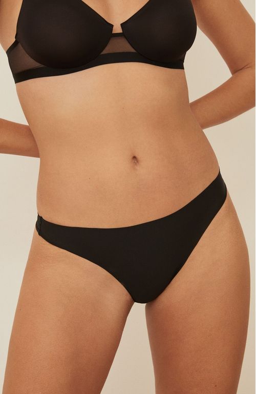 Calzón Pack 2 Microfibra Colaless Invisible Negro Women'Secret My Essentials