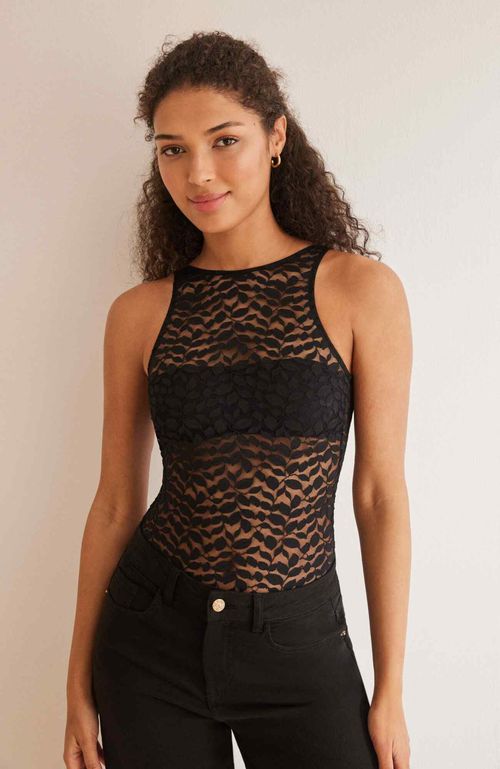 Women'secret Damen Body – Shaping-Body Aus Tüll, Perfekt Für Besondere Anlässe