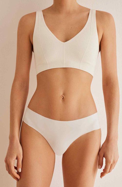 Calzón Clásico Clean Cut Beige Women'Secret Third Round