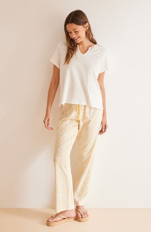 Pijama 100% Algodón Paisley Amarillo Women'Secret