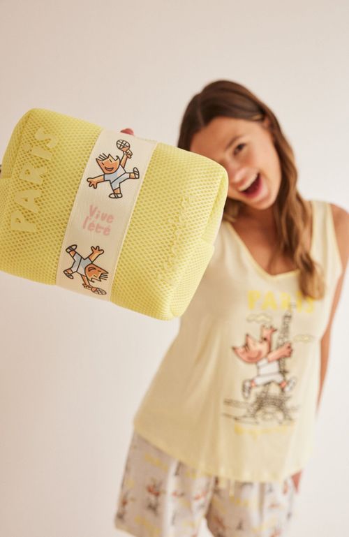 Neceser Pequeño Amarillo Cobi Verde Women'Secret