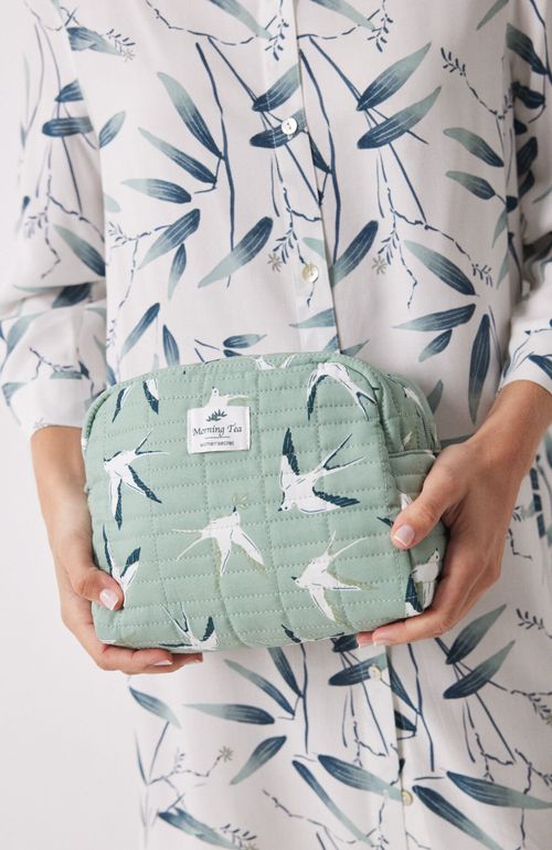 Neceser Grande Estampado Pájaros Multicolor Women'Secret