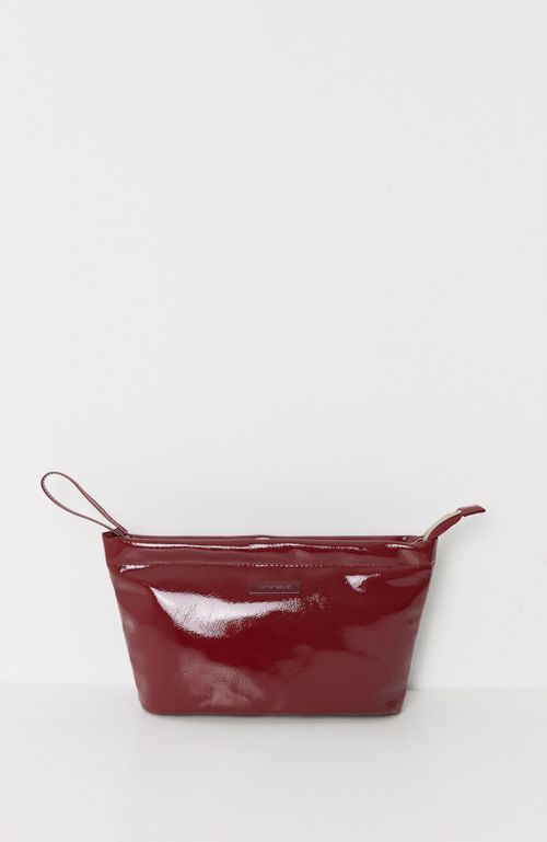 Neceser Mediano Charol Acolchado Rojo Rojo Women'Secret