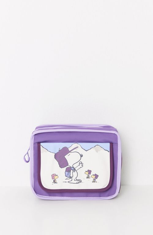 Neceser Grande Bolsillos Snoopy Beige Women'Secret