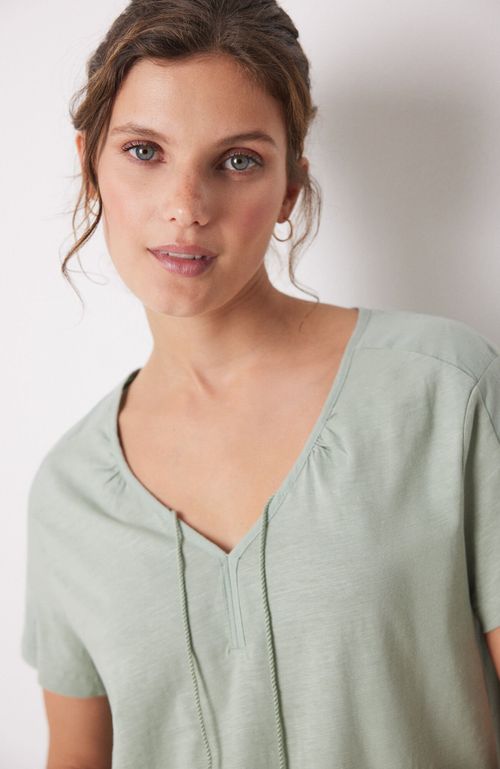 Polera Manga Corta 100% Algodón Verde Verde Women'Secret