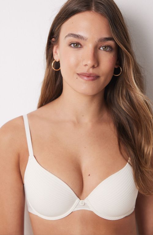Sostén Clásico Beautiful Microfibra Vainilla Beige Women'Secret