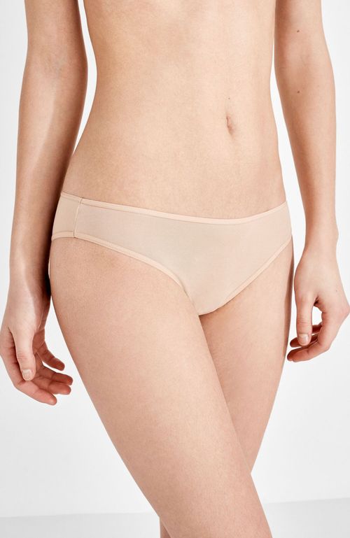 Pack 3 Calzones Brasilero Microfibra Beige Women'Secret My Essentials