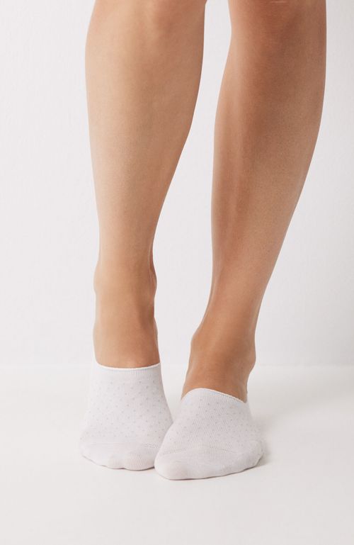 Calcetines Invisibles Blancos Flechas Blanco Women'Secret