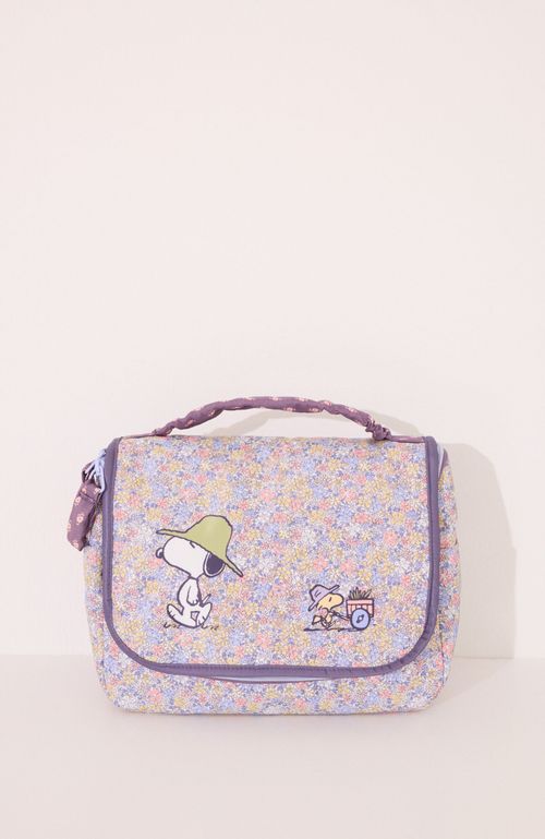 Neceser Grande Nylon Flores Snoopy Multicolor Women'Secret