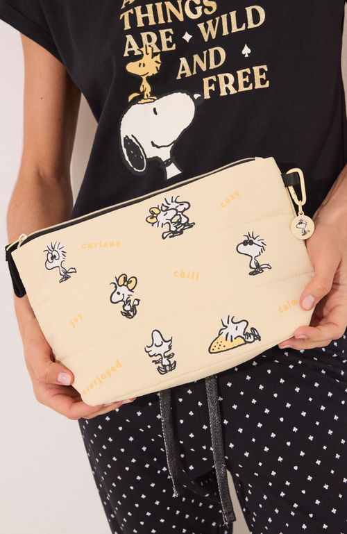 Neceser Mediano Snoopy Amarillo Amarillo Women'Secret