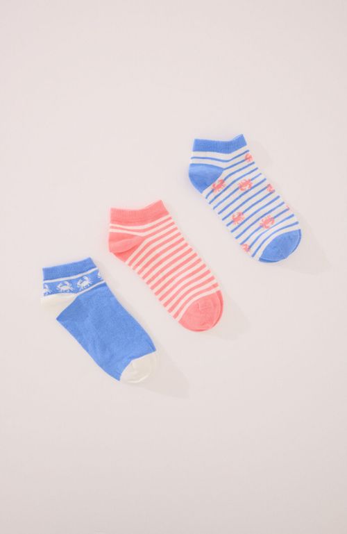 Pack 3 Calcetines Cortos Print Cangrejos Multicolor Women'Secret