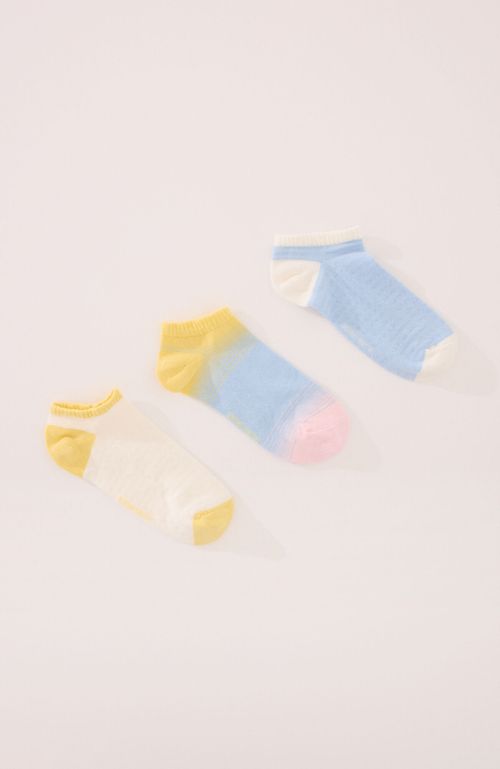 Pack 3 Calcetines Cortos Textura Multicolor Multicolor Women'Secret