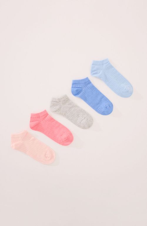 Pack 5 Calcetines Cortos Colores Pastel Multicolor Women'Secret