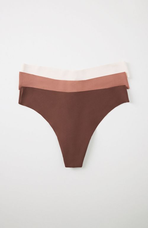 Pack 3 Colaless Microfibra Blanco Women'Secret