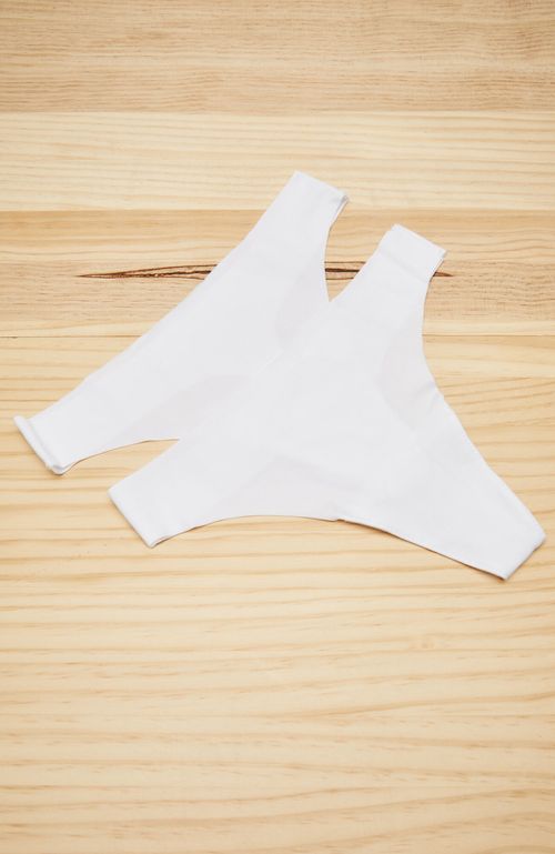 Pack 2 Colaless De Algodón Sin Costuras Blanco Women'Secret