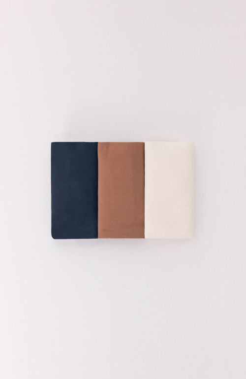 Pack 3 Calzones Clásicos Microfibra Beige Women'Secret