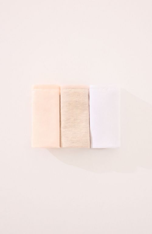 Pack 3 Calzones Algodón Orgánico Multicolor Women'Secret