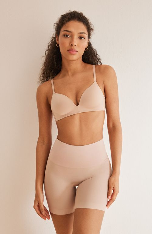 Pantalón Moldeador Efecto Push Up Beige Women'Secret
