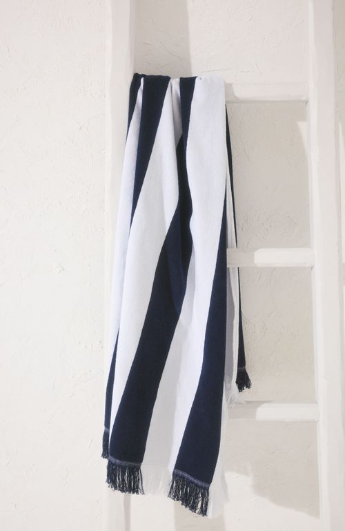 Toalla- Pareo 100% Algodón Print Navy Celeste Women'Secret