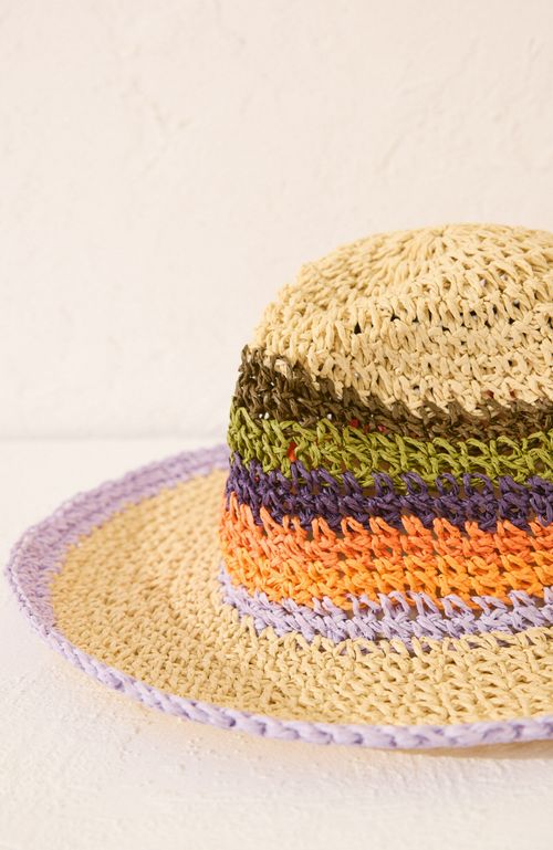 Sombrero Rafia Color Natural Multicolor Women'Secret