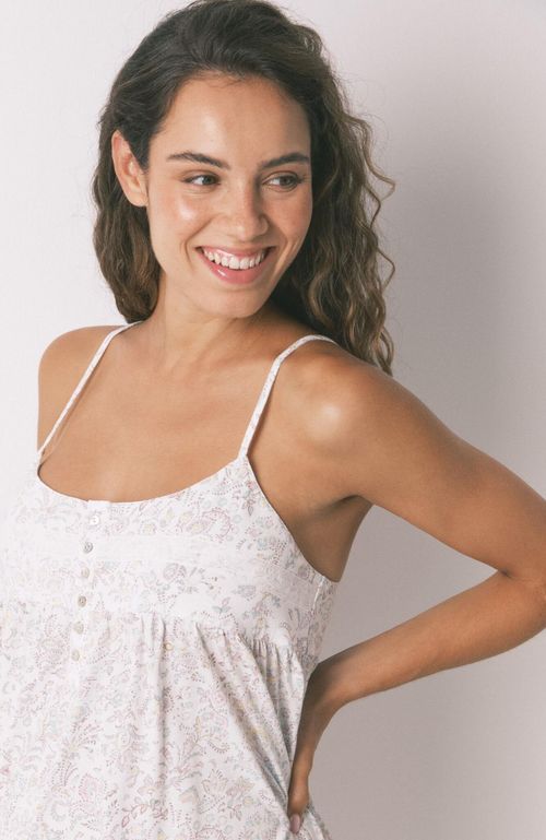 Camisón Midi "Maternity" Algodón Floral Women'Secret
